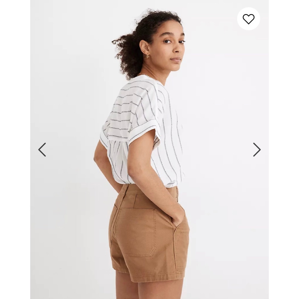 NWT Madewell The Perfect Vintage Military Short - Picture 3 of 9